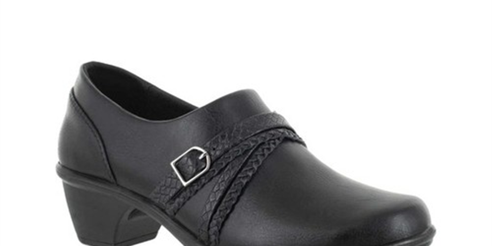Easy Street Women's Titan Comfort Shooties Black Size 9W-W