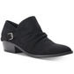 American Rag Women's Camilla Leather Closed Toe Ankle Fashion Boots Black Size 9.5M
