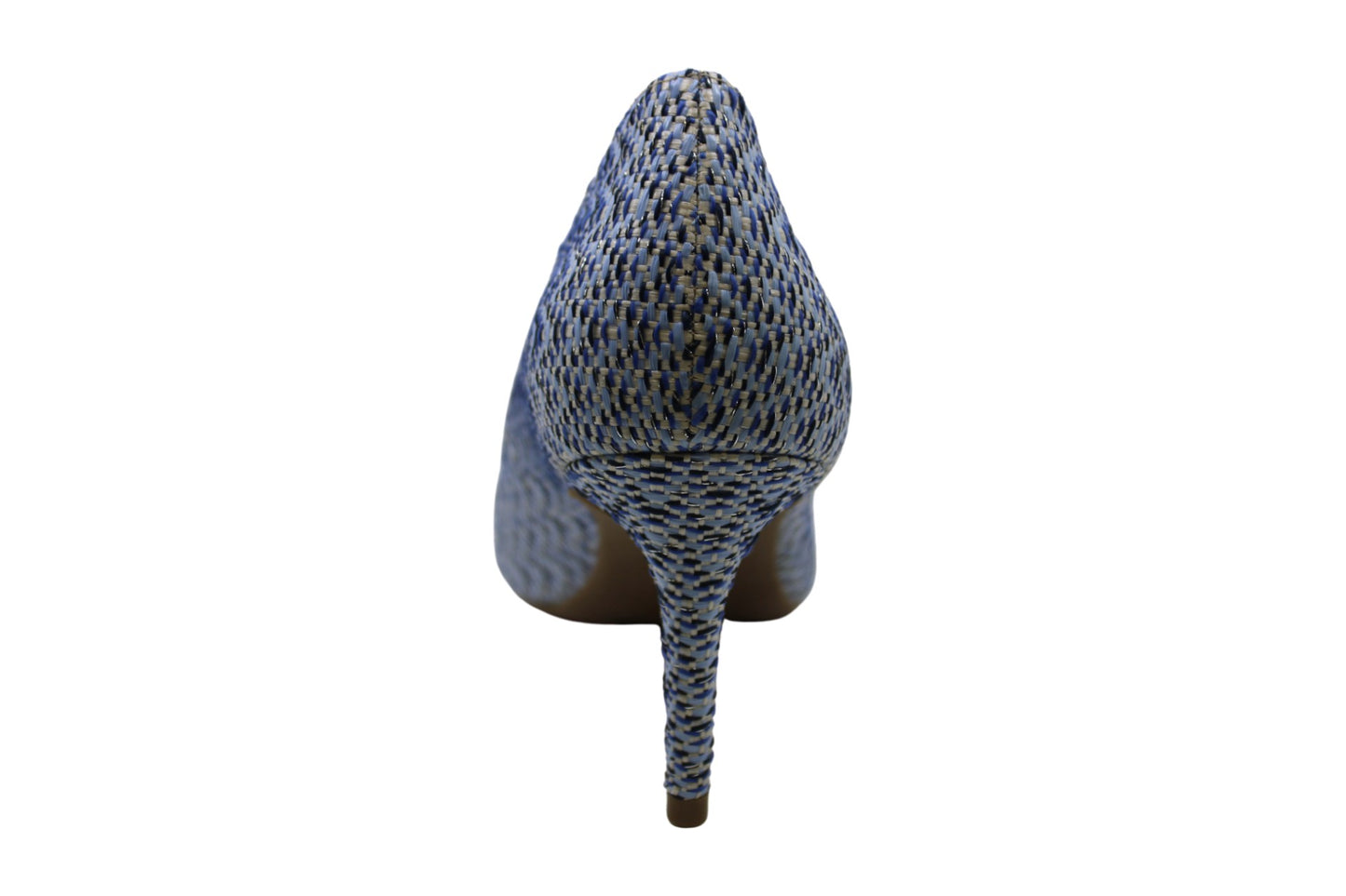 Alfani Women's Jeules Sparkle Fabric Pointed Toe Classic Pumps Blue Size -9.5 M