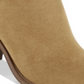 Esprit Women's Neely Faux Suede Peep Toe Shooties Brown Size 9.5 M