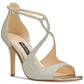 Nine West Women's Giaa Evening Sandals Gold Size 5 M