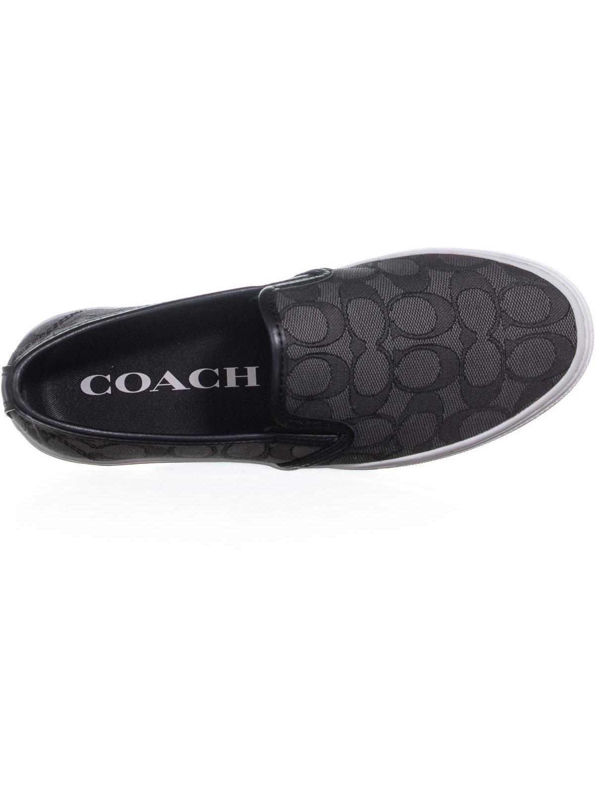 Coach Women's C115 Slip Shoes Gray Size 8.5 B