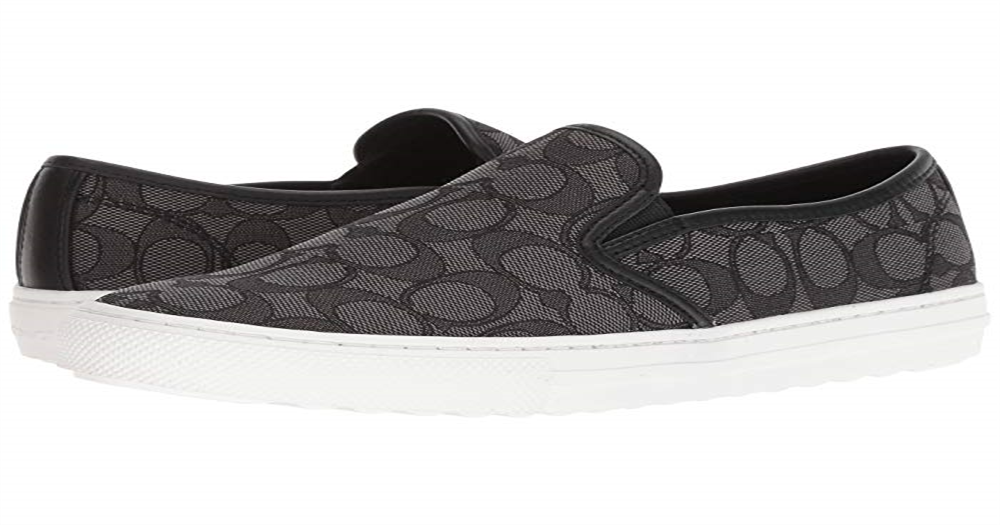 Coach Women's C115 Slip Shoes Gray Size 8.5 B