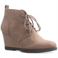 American Rag Women's Kiraa Heeled Almond Toe Booties Brown Size 10 M