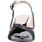Adrienne Vittadini Women's Shandy Slingback Pump Black Size 6M