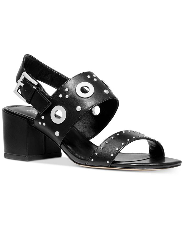 Michael Kors Women's Caldwell Dress Sandals Black Size 5 M