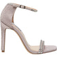 Steve Madden Women's Collette Two Piece Rhinestone Sandals Pink Size 5.5 M