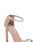 Steve Madden Women's Collette Two Piece Rhinestone Sandals Pink Size 5.5 M