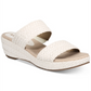 Anne Klein Women's Zala Slide White Size 11 M