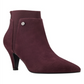 Bandolino Women's Bari Suede Pointed Toe Booties Red Size 8 M