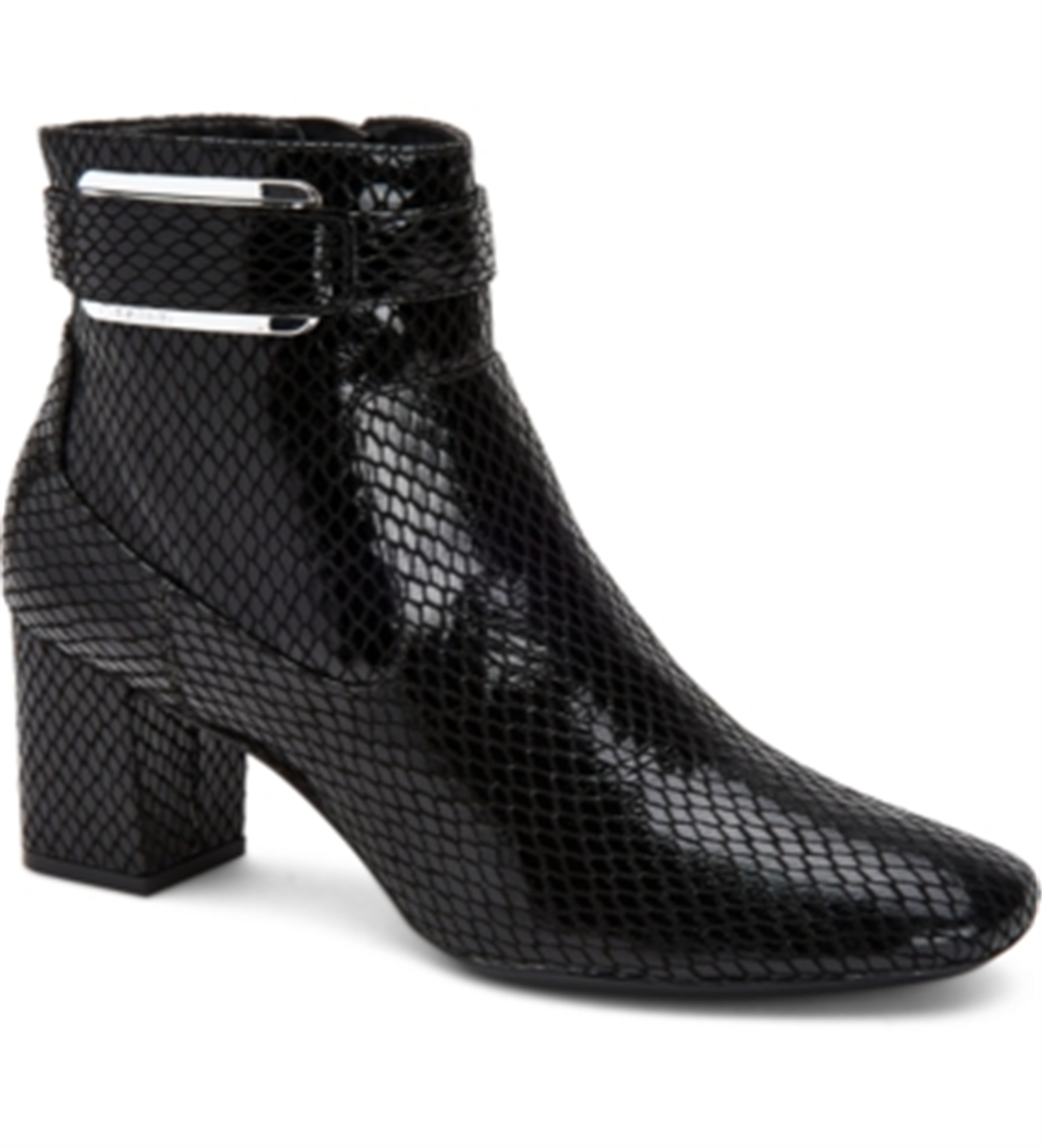 Calvin Klein Women's Cattee Booties Black Size 8 M