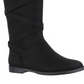 Easy Street Women's Memphis Plus Mid Calf Boot Black Size 6.5 M