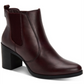 Giani Bernini Women's Korma Leather Almond Toe Ankle Chelsea Boots Red Size 10 M