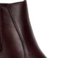 Giani Bernini Women's Korma Leather Almond Toe Ankle Chelsea Boots Red Size 10 M