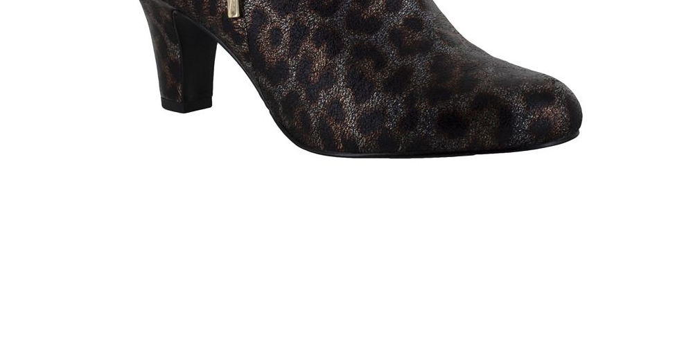 Easy Street Women's Zandra Dress Shooties Black Size 8 W