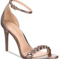 Zoe by Rachel Zoe Women's Ella Two-Piece Dress Sandals Blush Size 8M