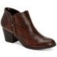 Style & Co Women's Masrinaa Faux Leather Booties Brown Size 10 M