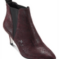 DKNY Women's Alani Suede Closed Toe Ankle Fashion Boots Red Size 10