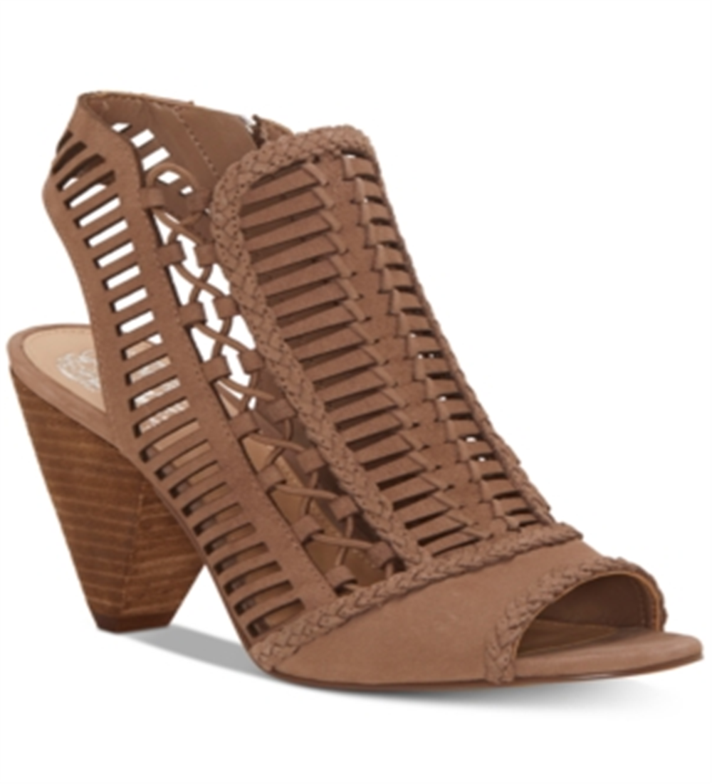 Vince Camuto Women's Eshantel Dress Sandals Brown Size 7 M