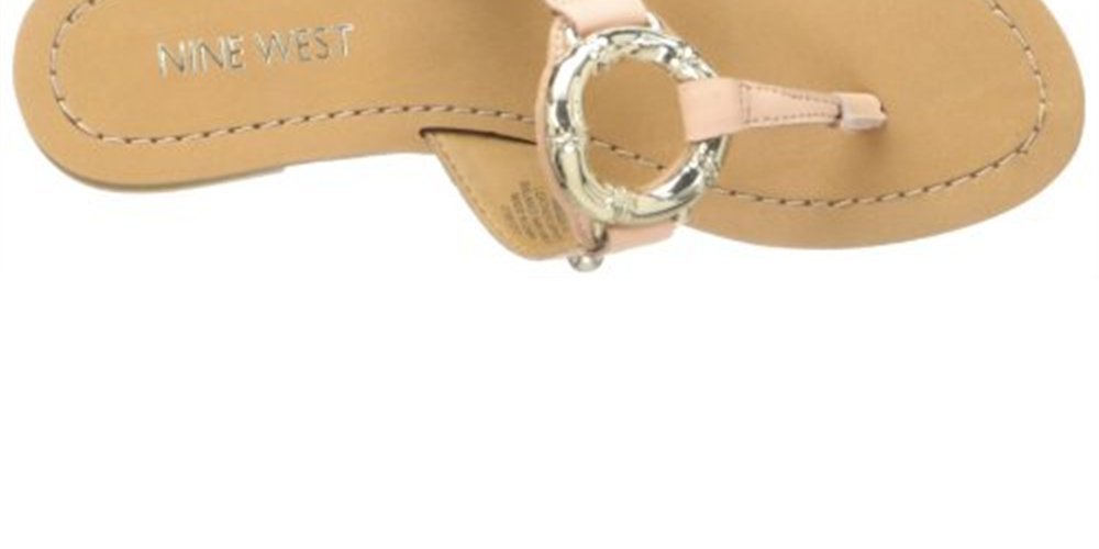 Nine West Women's Sibeal Dress Sandal Orange Size 6 M
