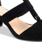 Alfani Women's Elianaa Fabric Open Toe Casual Strappy Sandals Black Size 6 M