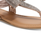 Material Girl Women's Seana Fabric Open Toe Casual Slingback Sandals Brown Size 7.5 M
