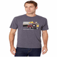 Quiksilver Men's Estate Parisian Night Heather T-Shirt GraySize Large