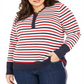 Tommy Hilfiger Women's Sweater Top Blue Size 0X