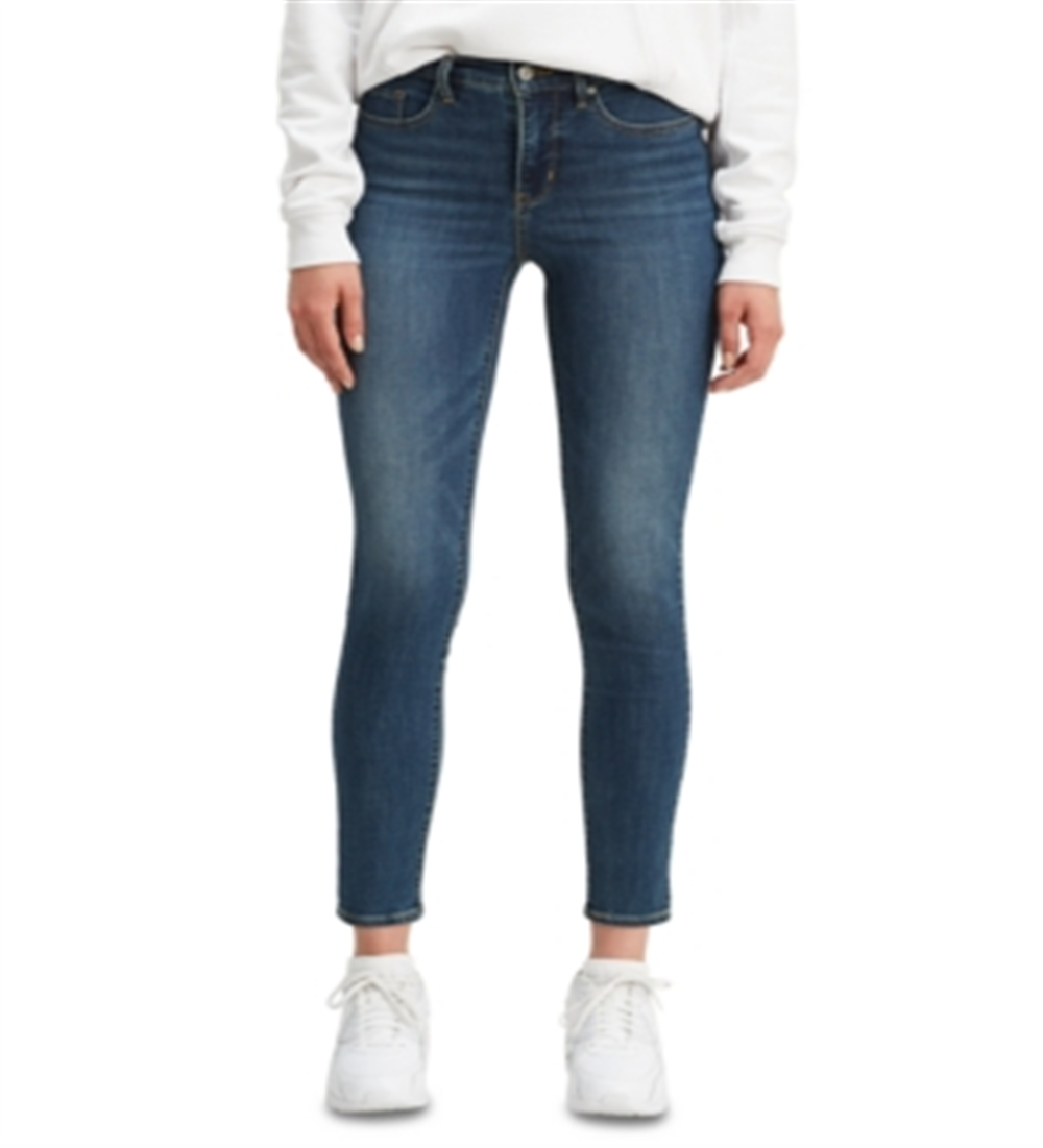 Levi's Women's 311 Shaping Ankle Skinny Cool Daze Pants Blue Size 6