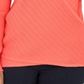 INC International Concepts Women's Surplice Pullover Sweater Orange Size 0X