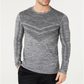 Ideology Men's Colorblocked Seamless Long Sleeve T-Shirt Grey Size X-Large