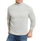 Club Room Men's Solid Turtleneck Shirt Gray Size Small