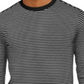 Guess Men's Analog Stripe Shirt Gray Size Small