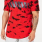 INC International Concepts Men's Tie Dye Plus T-Shirt Red Size Small