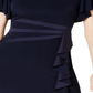 Jessica Howard Women's Sheath Butterfly SleeveDress Navy Size 14