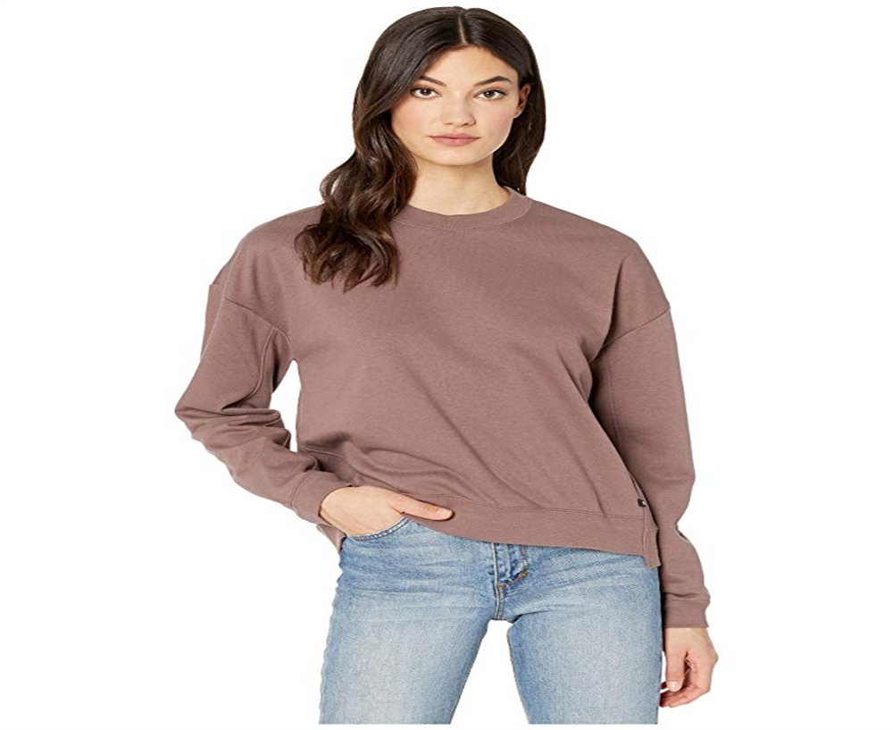 Canada Women's H2O Dri Wash Crew Sweater Brown Size Medium