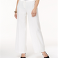 Alfani Women's Wide Leg Pants White Size 4 P