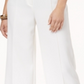 Alfani Women's Wide Leg Pants White Size 4 P