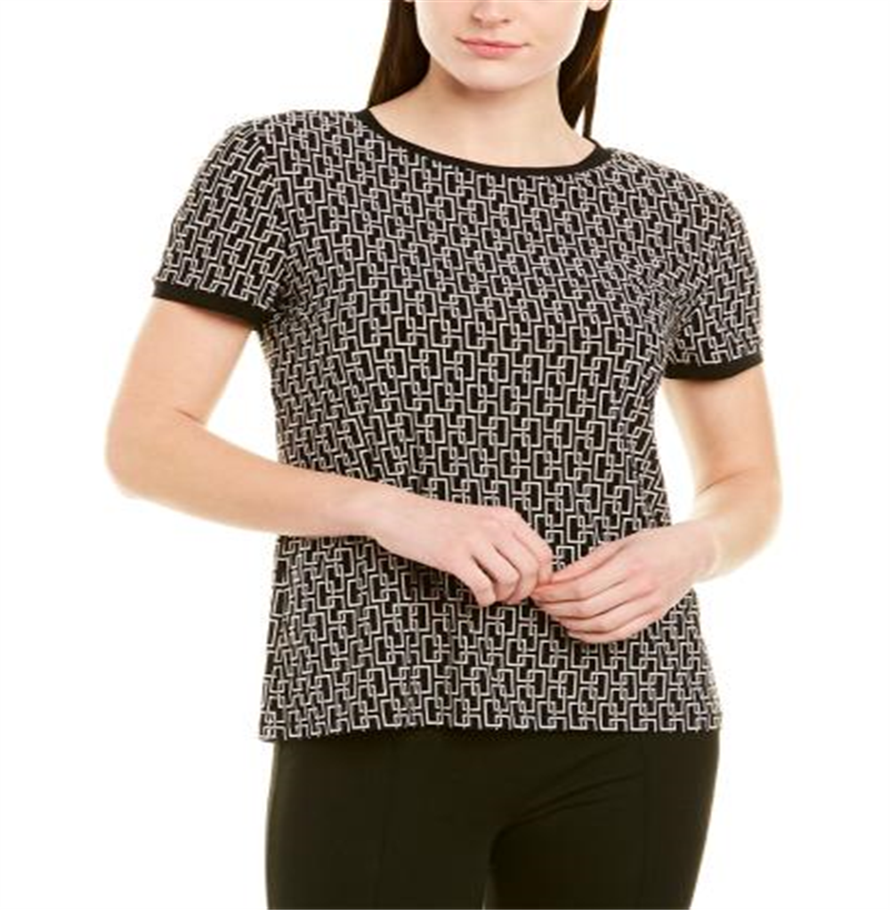 Anne Klein Women's Top Black Size X-Small