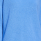 Eileen Fisher Women's Organic Funnel Neck Sweater Blue Size Petite Large