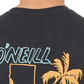 O'Neill Men's Bridges T-Shirt -Gray Size Medium