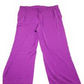 Ralph Lauren Women's Drawstring Wide Leg Pants Pink Size 6