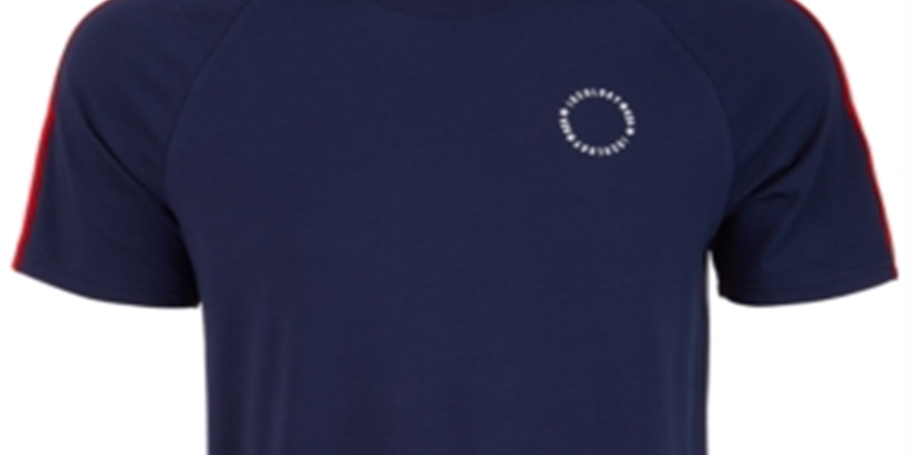 ID Ideology Men's Graphic T-Shirt Blue Size XX-Large
