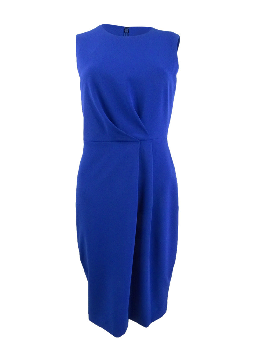 Calvin Klein Women's Pleated Dress Blue Size 2