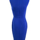 Calvin Klein Women's Pleated Dress Blue Size 2
