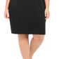 Alfani Women's Plus Sheath Dress Black Size 26W