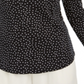 Charter Club Women's Pima Cotton Mock Neck Top Black Size X-Large