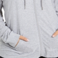 Calvin Klein Women's Performance Plus Zip up Hoodie Grey Size 1X