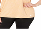 Nike Women's Plus Fitness Yoga Pullover Top Orange Size -1X
