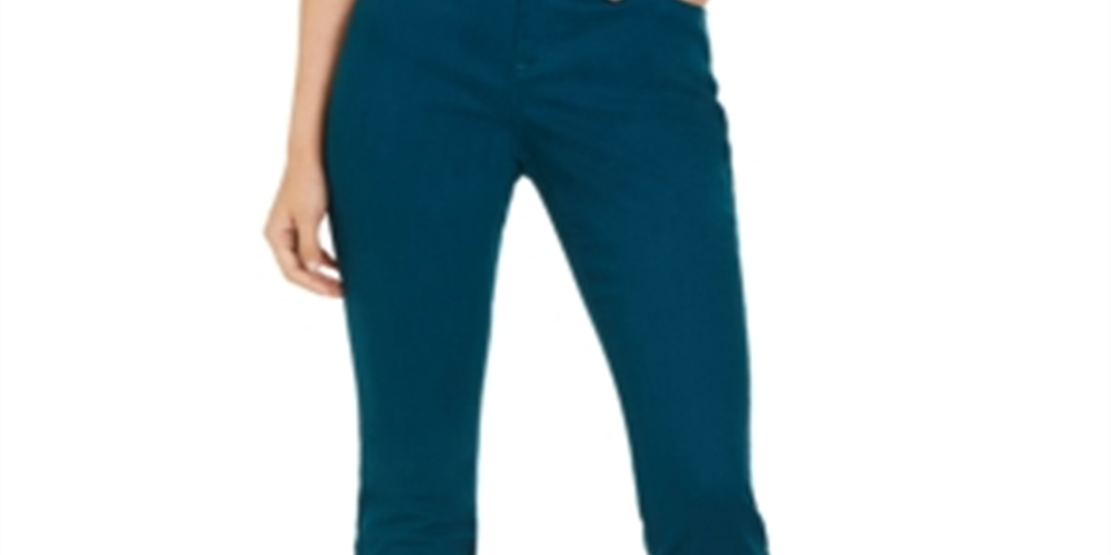 INC International Concepts Women's Essentials Curvy Fit Skinny Jeans Blue Size 2